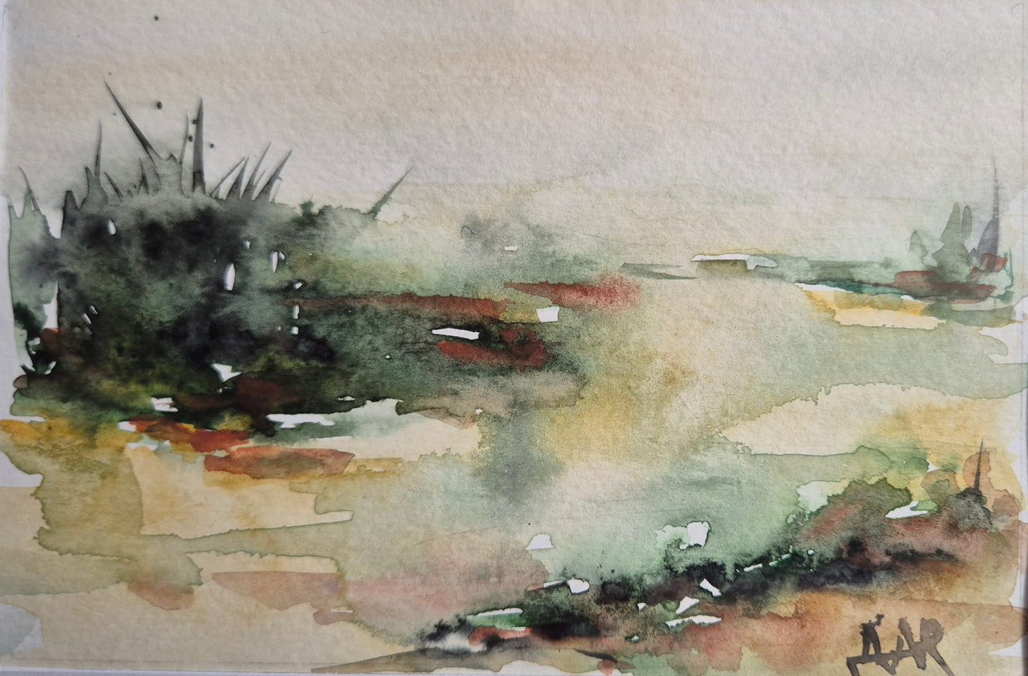 Romantic lake