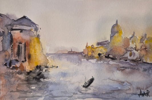 Sunset in Venice