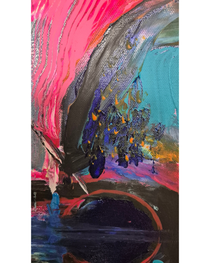 Lady in color